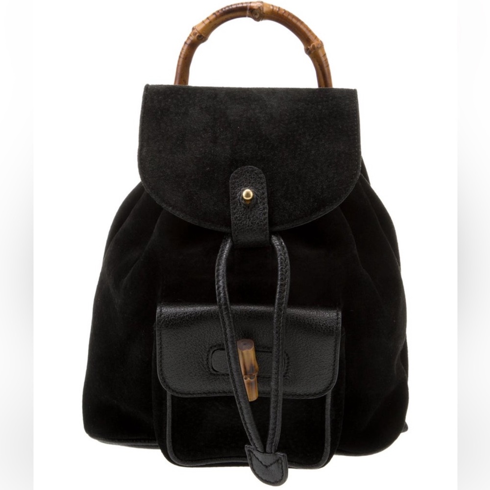 Gucci Suede Backpack - Picture 3 of 5